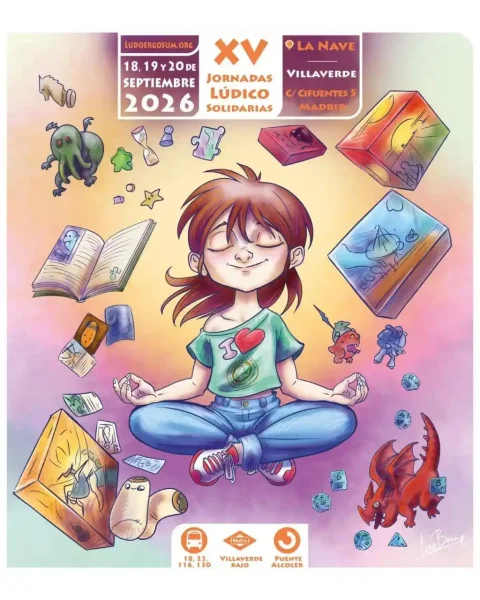[Jornadas] XV Jornadas Ludo Ergo Sum del 18 al 20 de Septiembre en Madrid